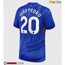 Moške Nogometnih dresov Chelsea Joao Pedro #20 Domači 2025-26 Kratki rokavi